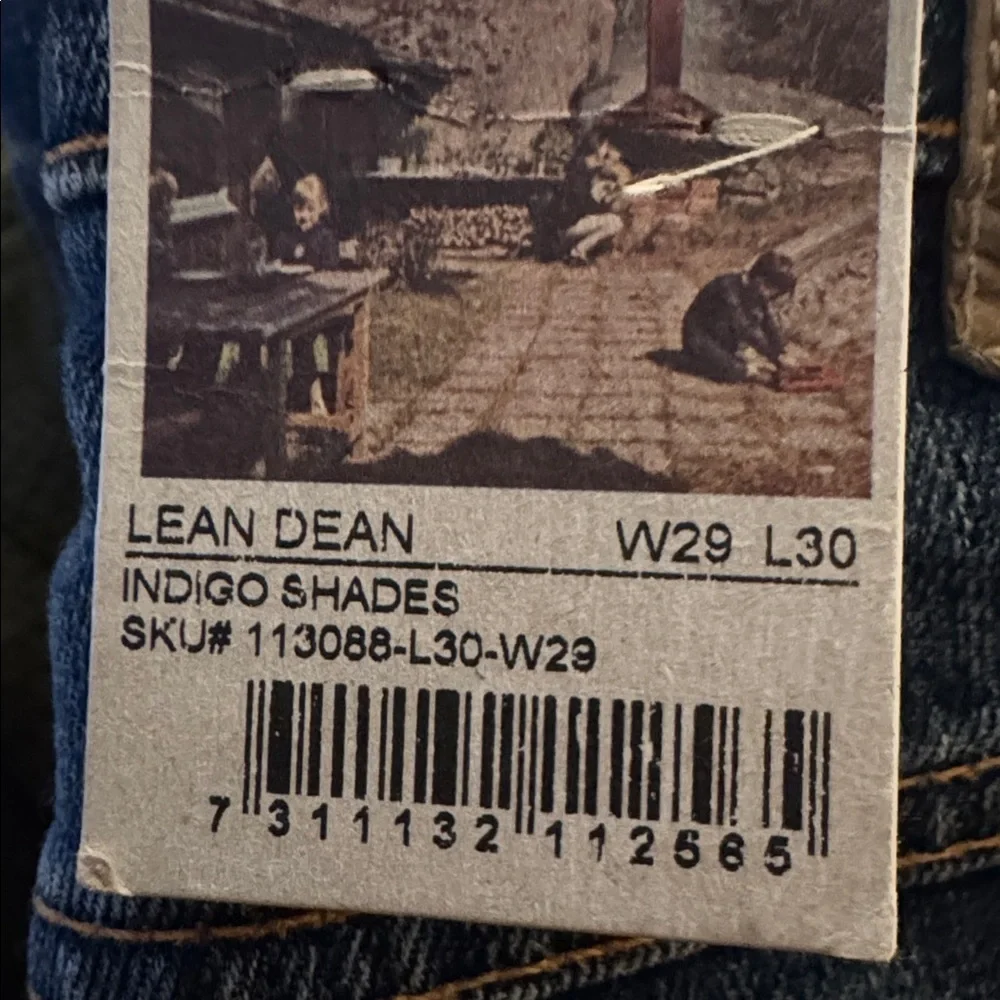 Nudie Jeans Dark Blue Slim Fit Denim